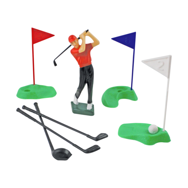 Golf Dekoration Set